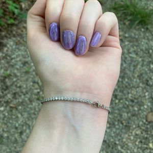 Sterling 925 Silver 7-1/2" CZ Tennis Bracelet